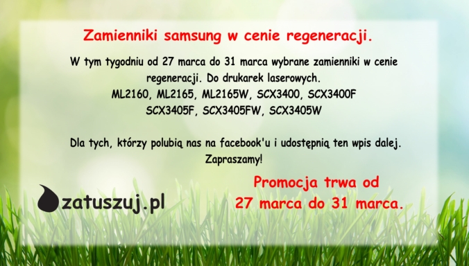 Zamienniki samsung 101 w cenie regeneracji -  promocja - Zamienniki samsung 101 w cenie regeneracji -  promocja - promocja Bytom