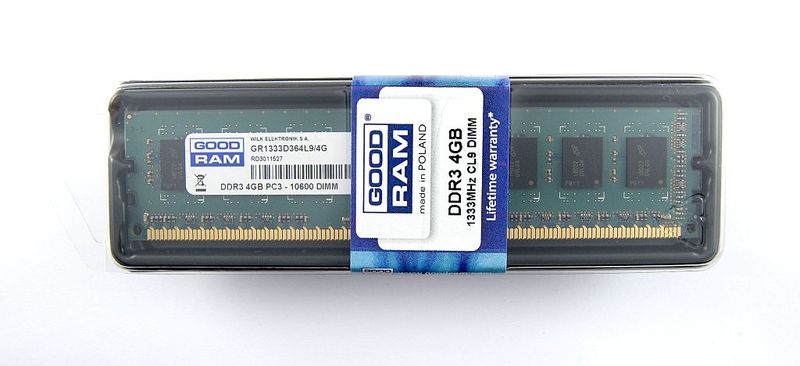PAMIĘĆ GOODRAM 4GB - Pamięć GOODRAM 4GB Bytom
